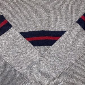 Brandy Melville grey striped sweater